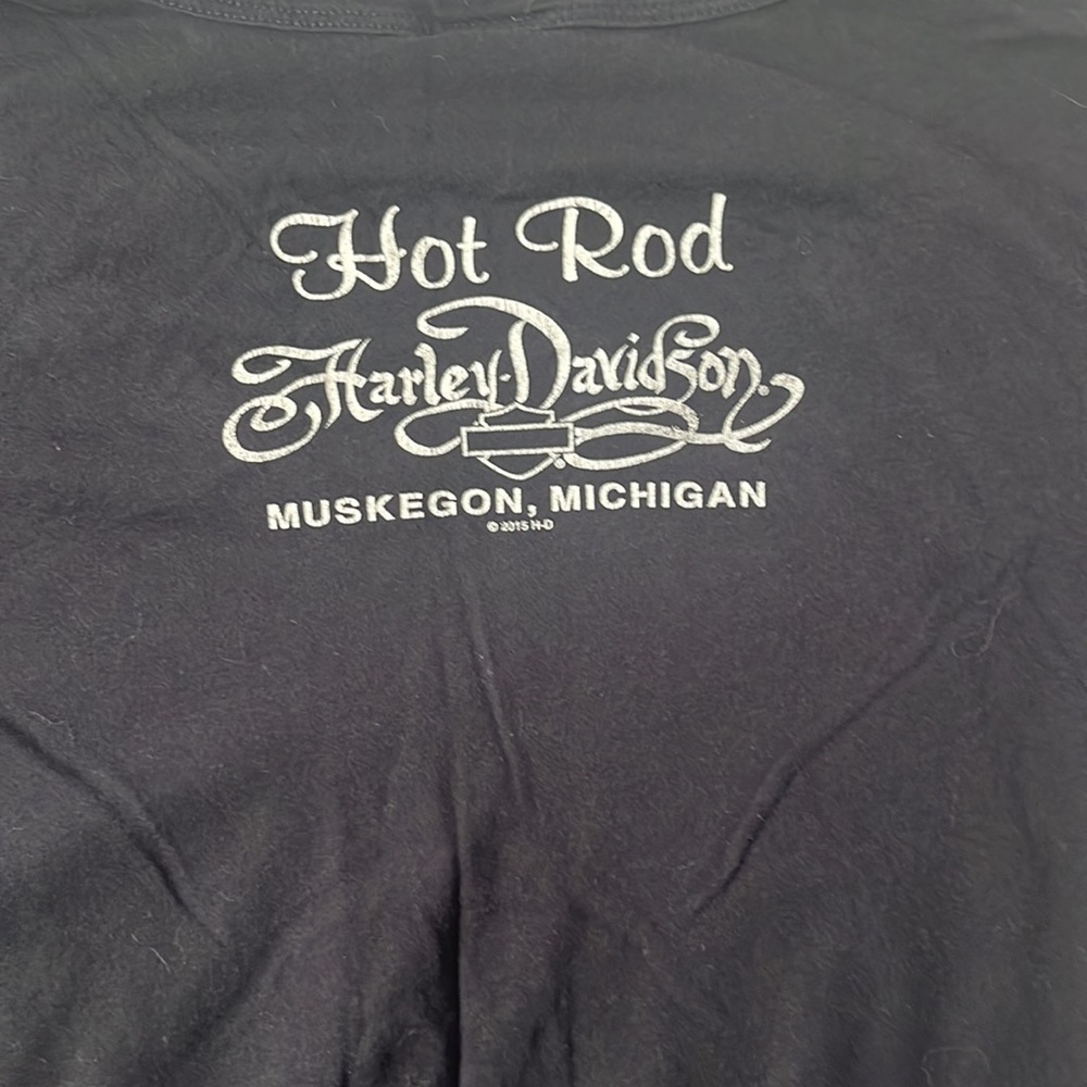 Harley Davidson JUST RIDE Top - Picture 2 of 3